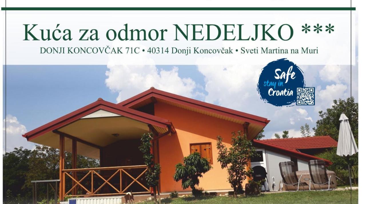 فيلا Kuca Za Odmor "Nedeljko"/ Holliday Hause "Nedeljko" سفيتي مارتن نا موري المظهر الخارجي الصورة